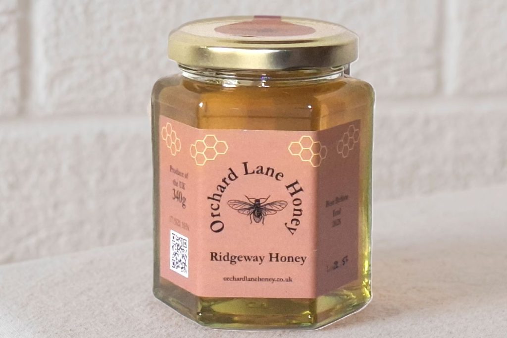 340g of Ridgeway Honey from Sheffield